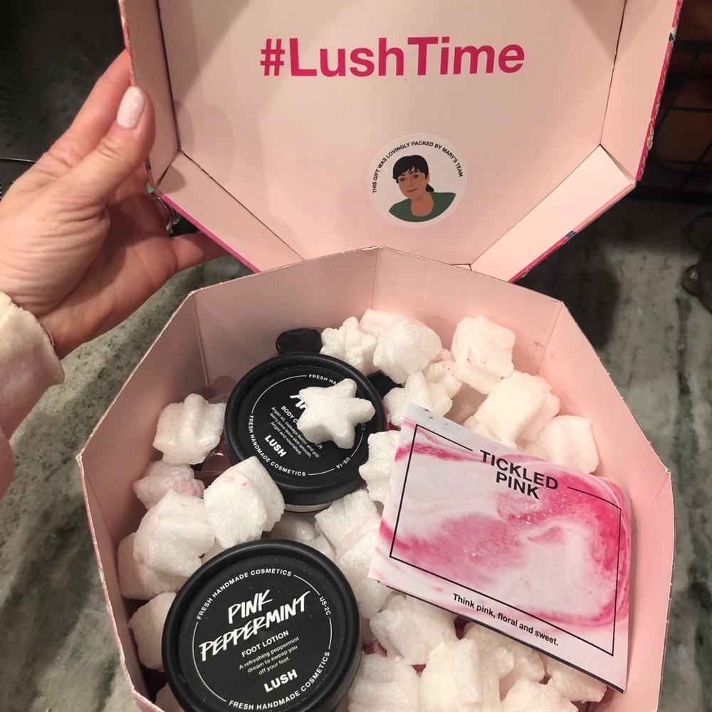 LUSH beauty giftset